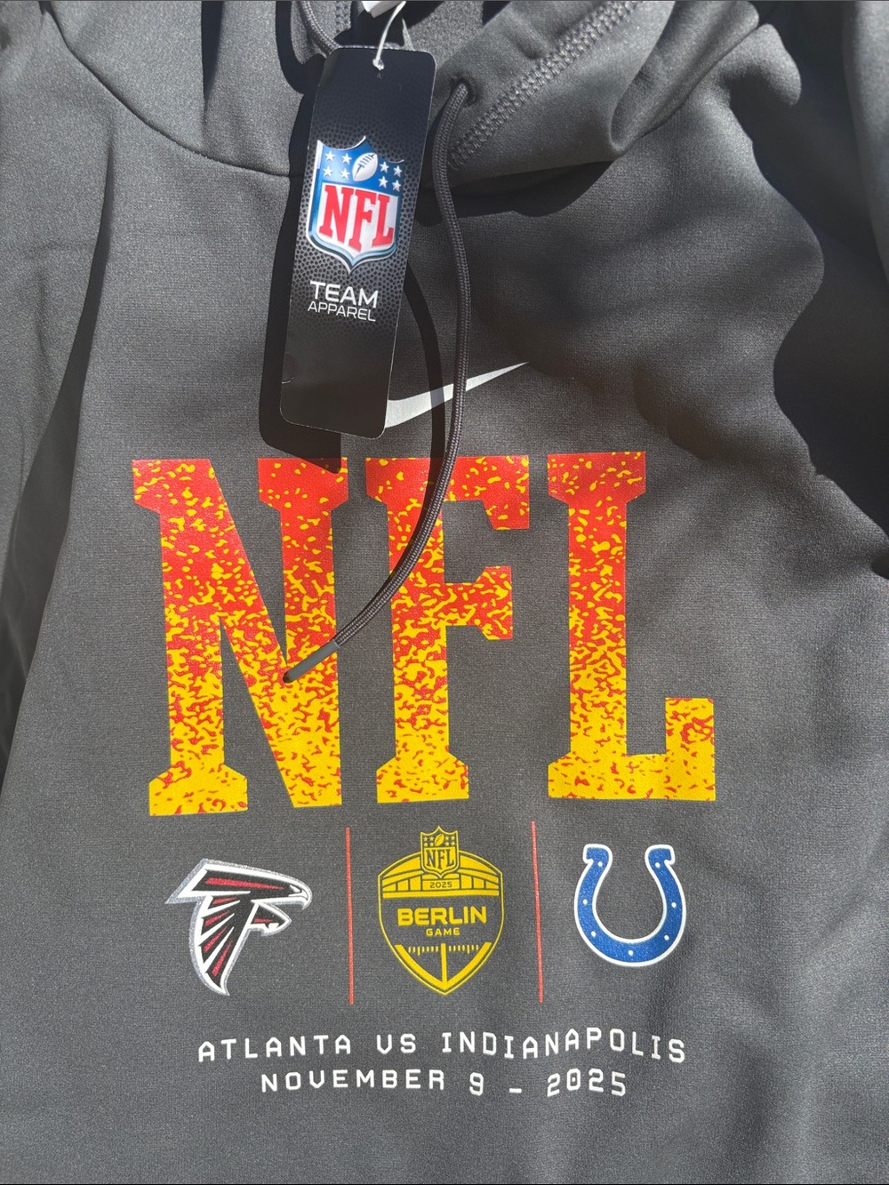 NFL FALCONS COLTS BERLIN HOODIE 2025